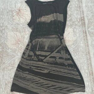 vintage zara dress, evening collection